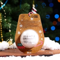 Новый год. Новогодняя бомбочка для ванны &laquo;Пингвин&raquo;, белый, 120 г