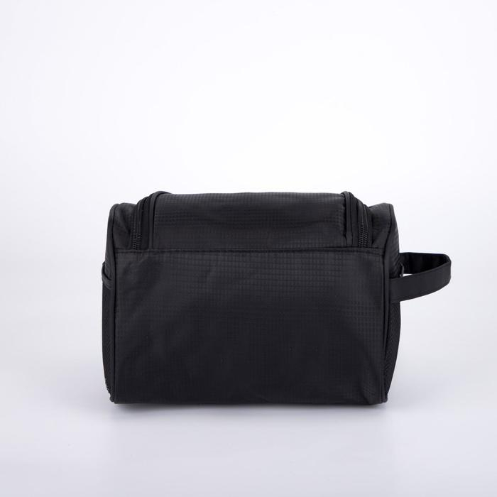 Косметичка на молнии, наружный карман, цвет чёрный Косметичка на молнии, наружный карман, цвет чёрный