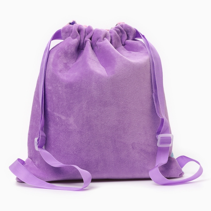 Сумка детская &laquo;Оленёнок&raquo;, 35 &times; 30 см, цвет фиолетовый