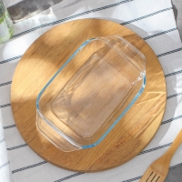 Форма прямоугольная из жаропрочного стекла для запекания Optimum, 1,4 л, 28×17 см Форма прямоугольная из жаропрочного стекла для запекания Optimum, 1,4 л, 28×17 см