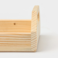 Поднос деревянный Доляна &laquo;Под роспись&raquo;, 30&times;20&times;6 см, сосна