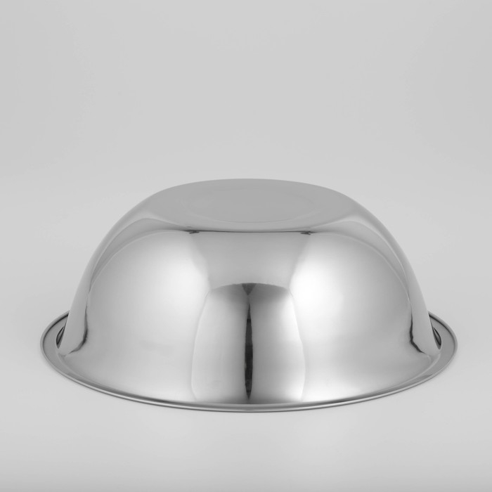 Миска глубокая из нержавеющей стали Доляна &laquo;Индия&raquo;, 2,4 л, d=26 см