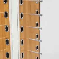 Стойка под очки, настольная, 40 мест, H=66см, цвет бежевый Стойка под очки, настольная, 40 мест, H=66см, цвет бежевый