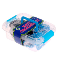 Набор металлической посудки &laquo;Супер Шеф&raquo;, с фартуком и колпаком, в чемодане, МИКС