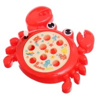 Рыбалка заводная &laquo;Крабик&raquo;, 8 рыбок, с удочкой, МИКС