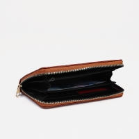 Кошелёк на молнии, цвет рыжий Кошелёк на молнии, цвет рыжий