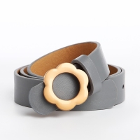 Ремень детский, ширина 2.3 см, пряжка гвоздик, цвет серый Ремень детский, ширина 2.3 см, пряжка гвоздик, цвет серый