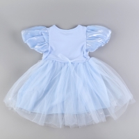 Карнавальный набор &laquo;Стильная принцесса&raquo;: ободок, платье голубое, рост 98-104 см