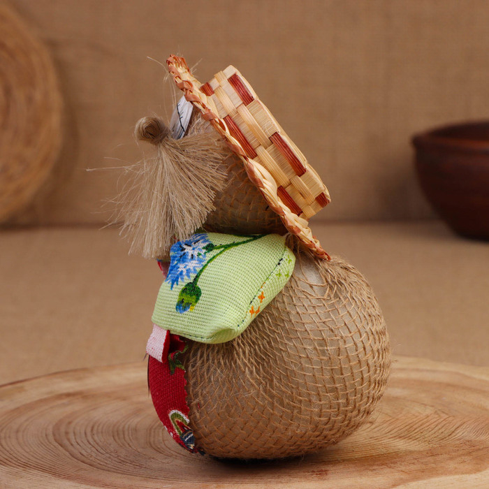 Оберег &laquo;Домовой Нафаня&raquo;, 15 см, микс