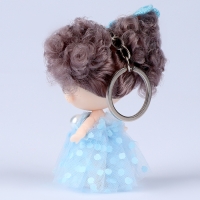 Брелок &laquo;Куколка&raquo; с двумя хвостиками, 9 см