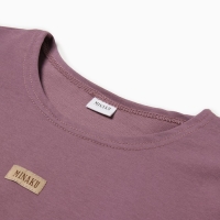 Джемпер для девочки MINAKU цвет пыльно-сиреневый, рост 116 см Джемпер для девочки MINAKU цвет пыльно-сиреневый, рост 116 см