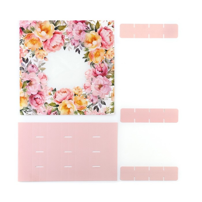 Коробка для конфет «Нежность», 18.9 х 18.9 х 3.8 см Коробка для конфет «Нежность», 18.9 х 18.9 х 3.8 см