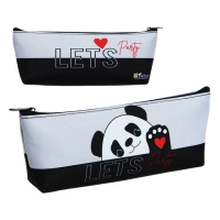 Пенал мягкий, 1 отделение, 80 х 190(225) х 40 мм, объёмный, ПМО 32-20 Panda 70689 Пенал мягкий, 1 отделение, 80 х 190(225) х 40 мм, объёмный, ПМО 32-20 Panda 70689