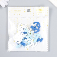 Декор для творчества дерево "Якорь" (набор 20 шт) 13х10 см Декор для творчества дерево "Якорь" (набор 20 шт) 13х10 см