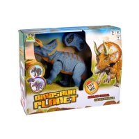Динозавр радиоуправляемый «Трицератопс», световые и звуковые эффекты, работает от батареек Динозавр радиоуправляемый «Трицератопс», световые и звуковые эффекты, работает от батареек