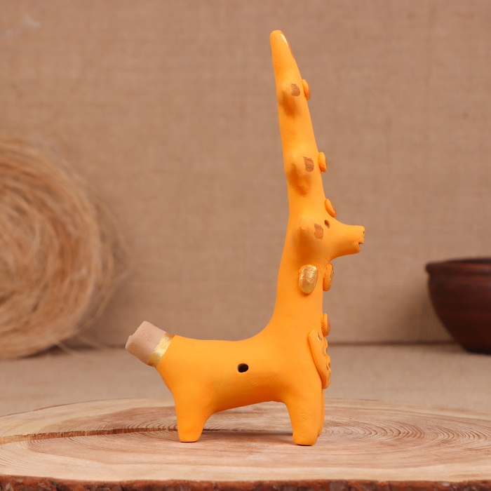 Абашевская игрушка "Олень-древо", 10х7х14 см, Кукушкин И.И.