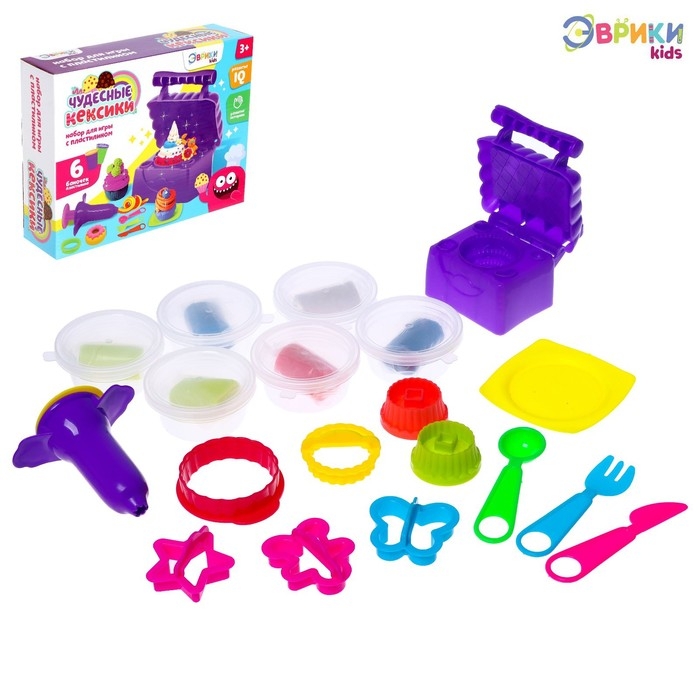 Набор для игры с пластилином &laquo;Чудесные кексики&raquo;