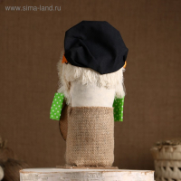 Оберег-домовой "Кузьма в кепке, с рублем", 27х14х10 см, микс Оберег-домовой "Кузьма в кепке, с рублем", 27х14х10 см, микс