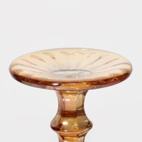 Бокал из стекла Magistro &laquo;Ла-Манш&raquo;, 250 мл, 8&times;15,5 см, цвет янтарный