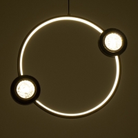 Светильник BayerLux "Самбер" 35Вт LED черный 37х6х41см Светильник BayerLux "Самбер" 35Вт LED черный 37х6х41см