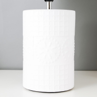 Настольная лампа 16588/1 E14 40Вт белый 22,5х22,5х36 см RISALUX