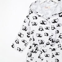 Халат детский муслиновый LoveLife «Панды» (5 лет, рост 110-116 см) 100% хлопок, 235 гр/м2 Халат детский муслиновый LoveLife «Панды» (5 лет, рост 110-116 см) 100% хлопок, 235 гр/м2