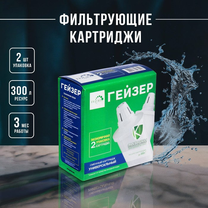 Набор сменных фильтрующих картриджей 501, 2 шт Набор сменных фильтрующих картриджей 501, 2 шт