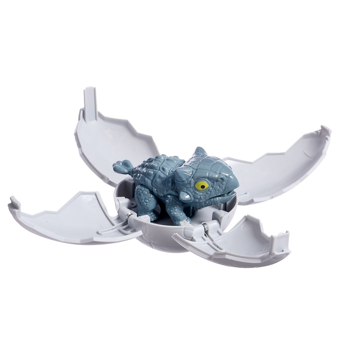 Игрушка-сюрприз в яйце &laquo;Динозаврикс&raquo;, инерционная машинка, открывается от удара, 4 вида, цвет МИКС