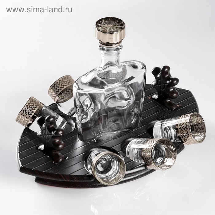 Мини-бар "Фрегат" скандинавия , 7 предметов, 500/50 мл