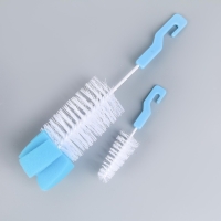 Набор ёршиков для посуды Доляна, 2 шт: 25×6 см, 12×2 см, цвет МИКС Набор ёршиков для посуды Доляна, 2 шт: 25×6 см, 12×2 см, цвет МИКС