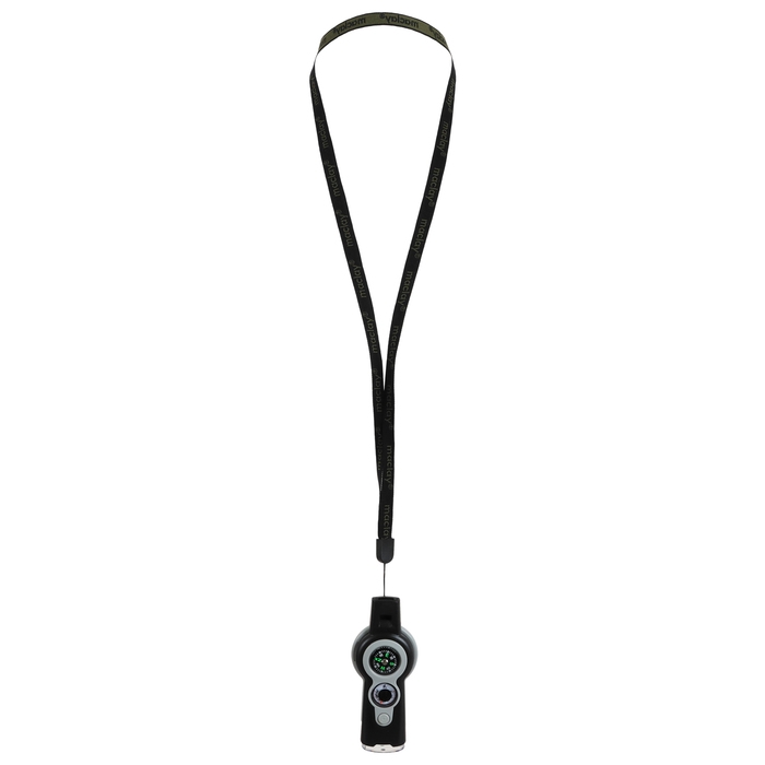 Компас Maclay, 7 в 1: компас, свисток, лупа, фонарик, зеркало, термометр, ячейка для хранения Компас Maclay, 7 в 1: компас, свисток, лупа, фонарик, зеркало, термометр, ячейка для хранения