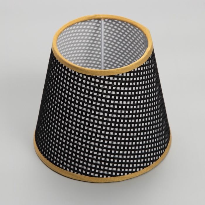 Абажур Е27 черный 15х15х13 см Абажур Е27 черный 15х15х13 см