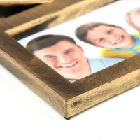 Фоторамка пластик на 8 фото 10х10, 10х15 см "Оливки" золото 43х48х2 см Фоторамка пластик на 8 фото 10х10, 10х15 см "Оливки" золото 43х48х2 см