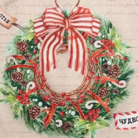 Полотенце "Этель" Новогоднее настроение 40х70см,100% хл,саржа 190гр/м2 Полотенце "Этель" Новогоднее настроение 40х70см,100% хл,саржа 190гр/м2