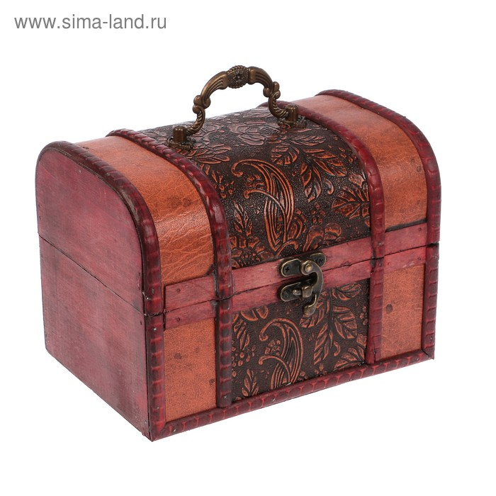 Шкатулка сундучок Шкатулка сундучок "Клумба" (набор 3 шт) 13х13,2х18 см