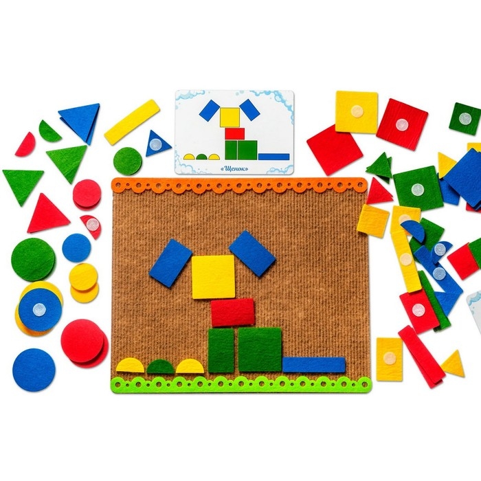 Коврик с геометрической мозаикой &laquo;Окружающий мир&raquo;