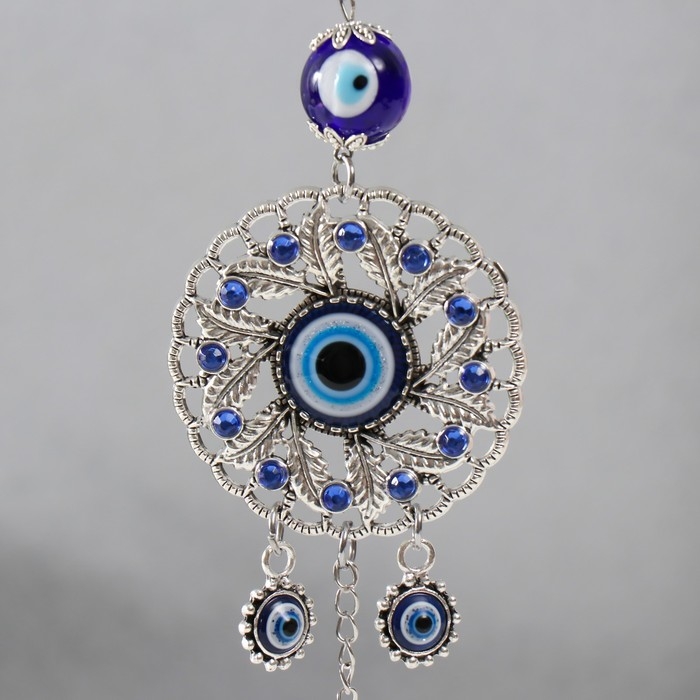 Подвеска от сглаза Подвеска от сглаза "Глаз и листья" 28,5х5,7х1,8 см