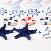 Набор декора "Морской стиль" Набор декора "Морской стиль"