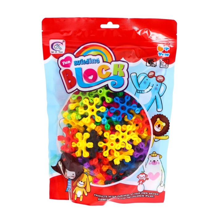 Конструктор обучающий &laquo;Мелкие снежинки&raquo;