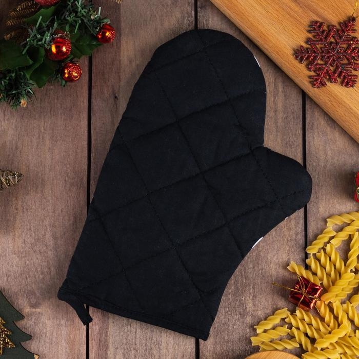 Варежка-прихватка Stars 20х28см,35% х/л,65% п/э Варежка-прихватка Stars 20х28см,35% х/л,65% п/э