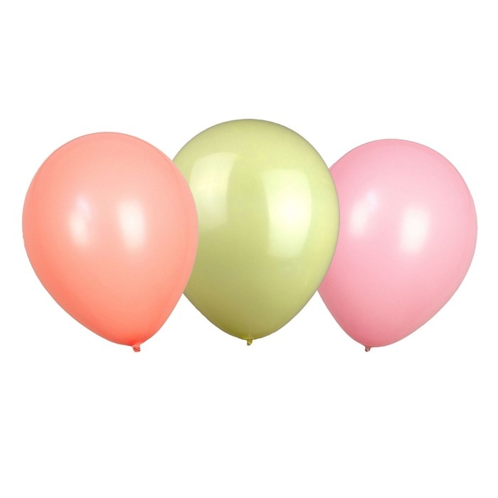 Шар латексный 12" &laquo;Нежность&raquo;, набор 15 шт., МИКС