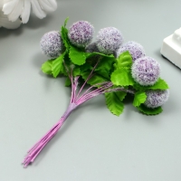 Тычинки для цветов "Шарик мохнатый фиолетовый" d=1,5-2 см 1 букет=10 шт 10 см Тычинки для цветов "Шарик мохнатый фиолетовый" d=1,5-2 см 1 букет=10 шт 10 см