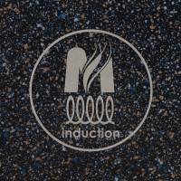 Кастрюля &laquo;Гранит Star&raquo; Induction Pro, 3л, d=22 см, h=11,2 см, стеклянная крышка, индукция, тёмно-синий