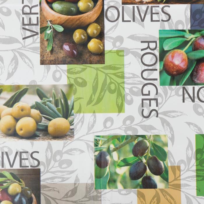 Скатерть на нетканой основе многоразовая с бейкой &laquo;Мажор&raquo;, 135&times;110(+/-5) см, цвет микс