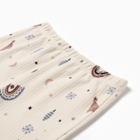 Костюм (джемпер и брюки) Крошка Я "Новогодние игрушки", рост 62-68 см