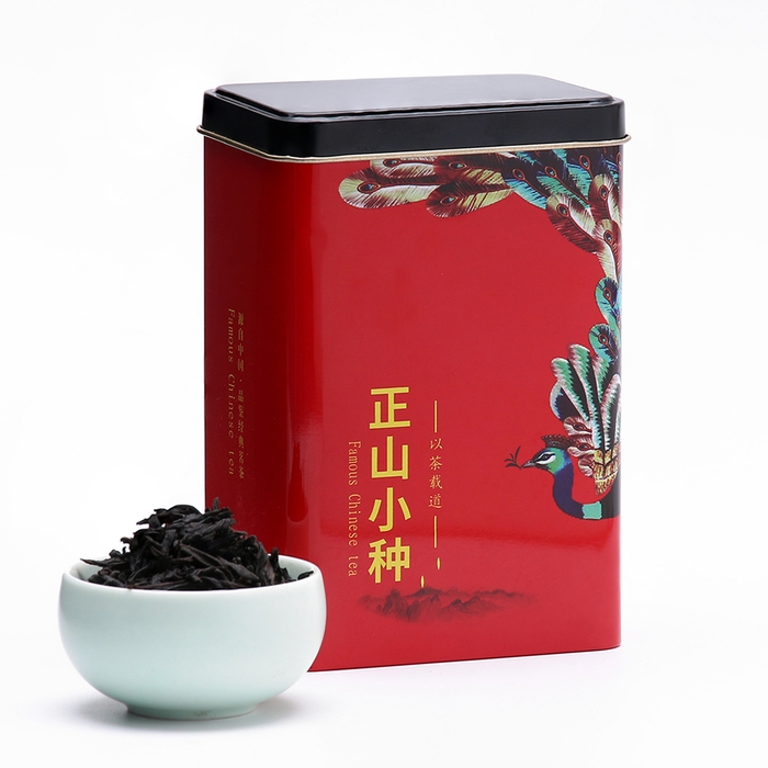 Чай Китайский листовой чёрный Чжень Шань Сяо Чжун Чай Китайский листовой чёрный Чжень Шань Сяо Чжун "Лапсанг сушонг", 100 г