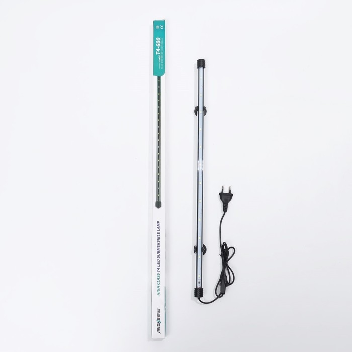 Светильник подводный с переключателем, JINGYE, 56 см, 6 Вт, белый Светильник подводный с переключателем, JINGYE, 56 см, 6 Вт, белый