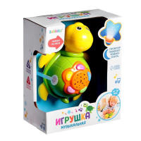 Музыкальная игрушка «Черепаха», световые и звуковые эффекты Музыкальная игрушка «Черепаха», световые и звуковые эффекты