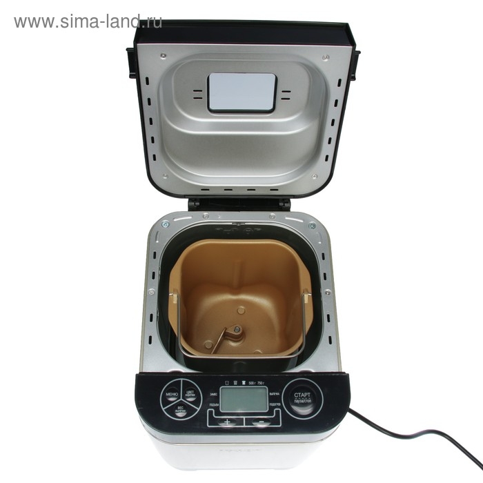 Хлебопечка DELTA LUX DL-8008В, 500 Вт, 13 программ, ускоренная выпечка, таймер, золотистая Хлебопечка DELTA LUX DL-8008В, 500 Вт, 13 программ, ускоренная выпечка, таймер, золотистая