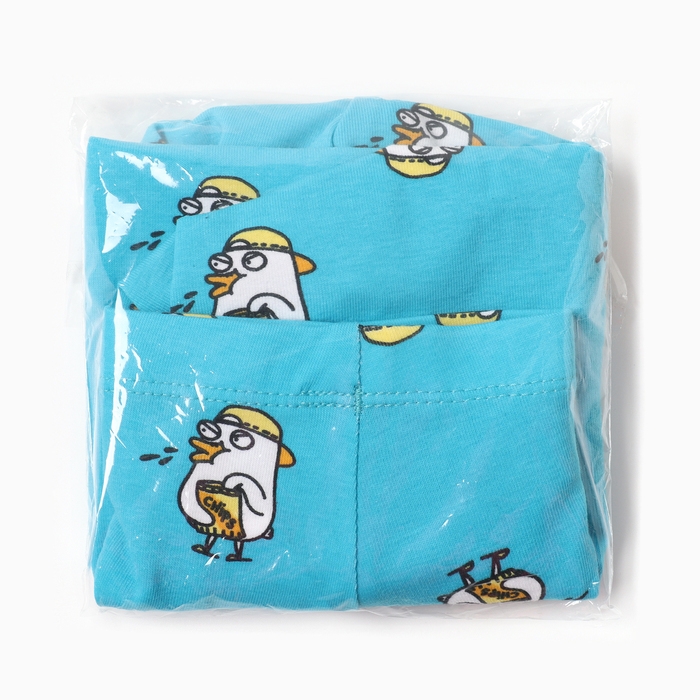 Трусы мужские боксеры «Гуси», цвет голубой, размер 54 (XXL) Трусы мужские боксеры «Гуси», цвет голубой, размер 54 (XXL)